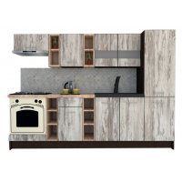 Bucatarie MARINA NEW 270 A Wenge / Decor K084